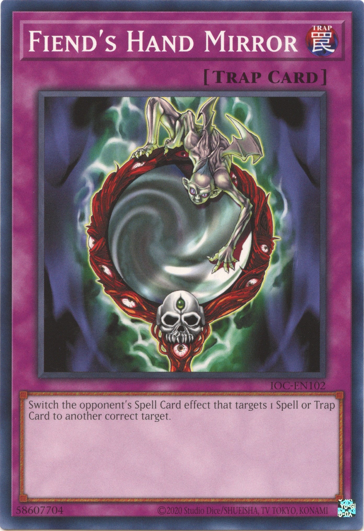 Fiend's Hand Mirror (25th Anniversary) [IOC-EN102] Common | Odin's Place