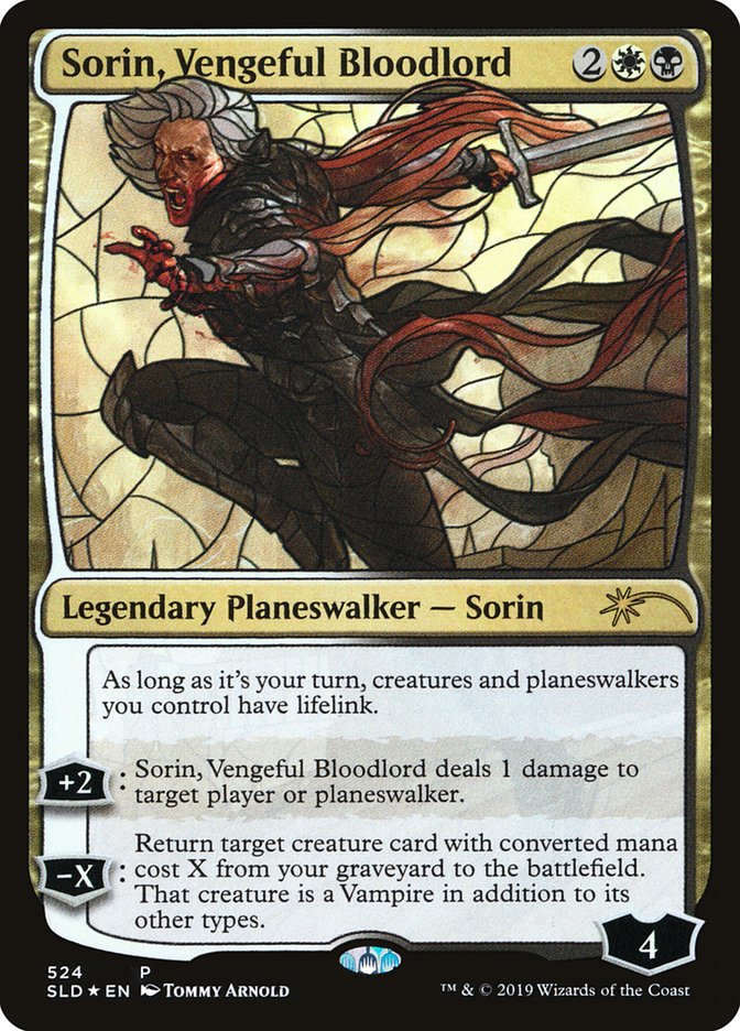 Sorin, Vengeful Bloodlord (Stained Glass) [Secret Lair Drop Promos] | Odin's Place