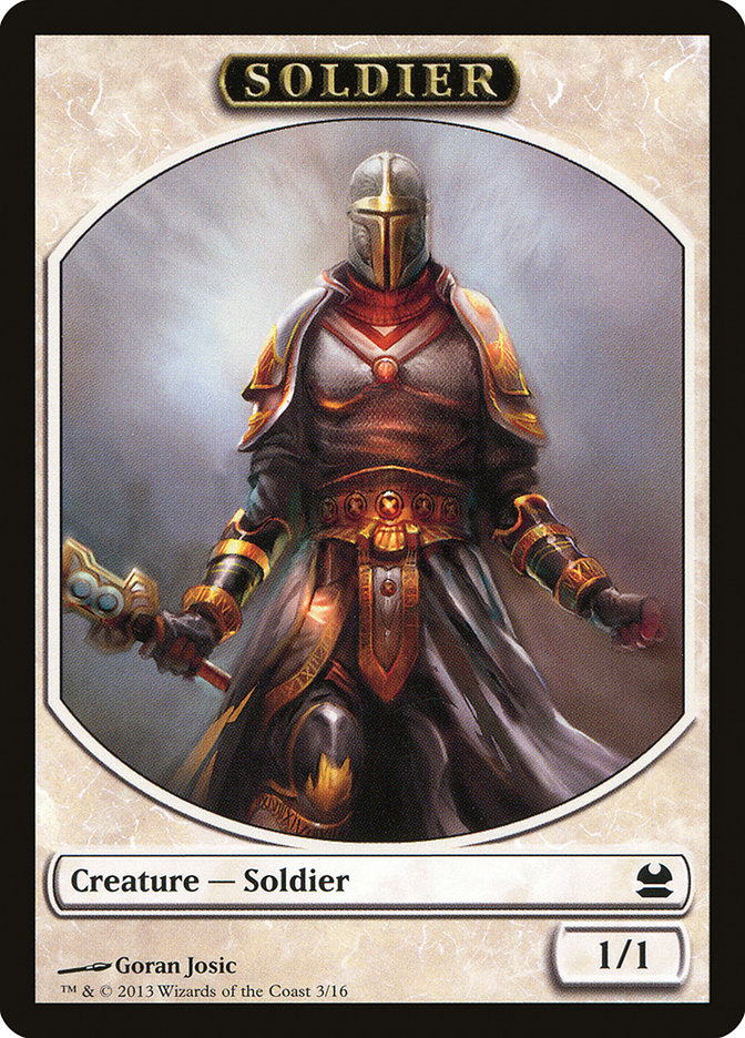 Soldier Token (3) [Modern Masters Tokens] | Odin's Place