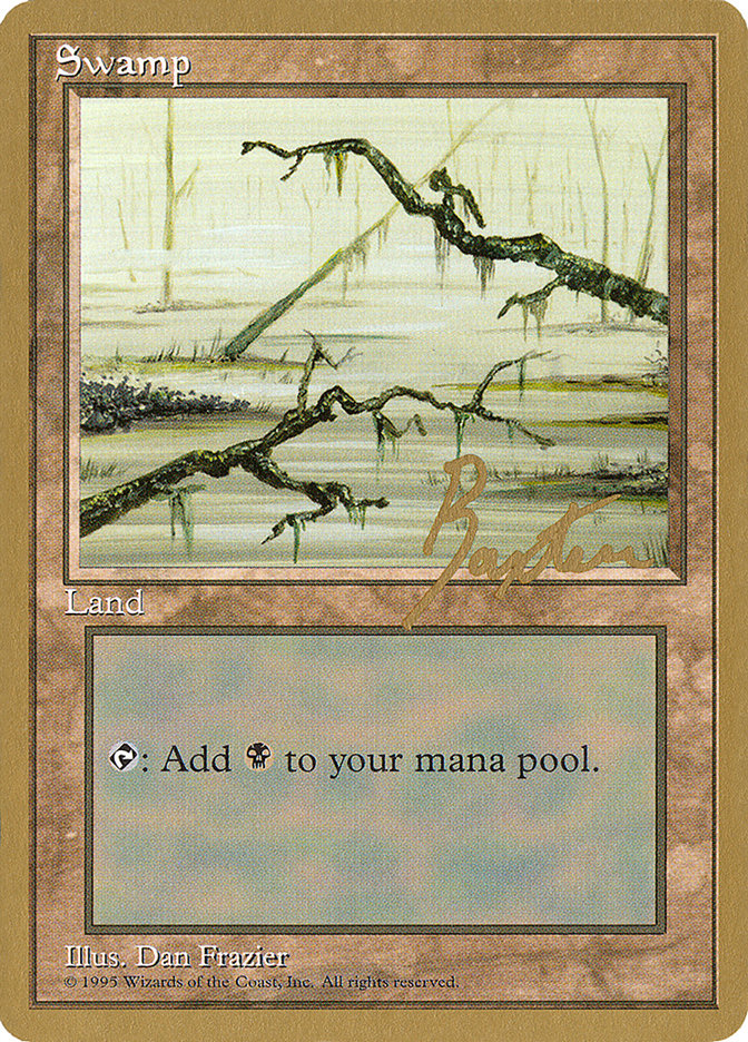 Swamp (gb371) (George Baxter) [Pro Tour Collector Set] | Odin's Place