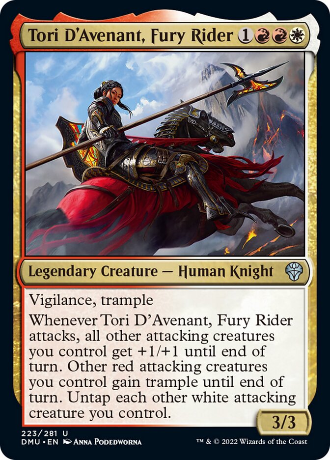 Tori D'Avenant, Fury Rider [Dominaria United] | Odin's Place