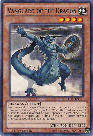 Vanguard of the Dragon [BP03-EN060] Rare | Odin's Place