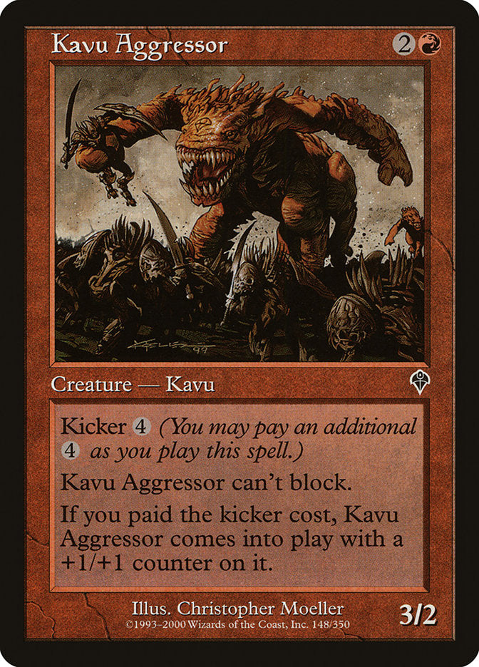Kavu Aggressor (148) [Invasion] | Odin's Place
