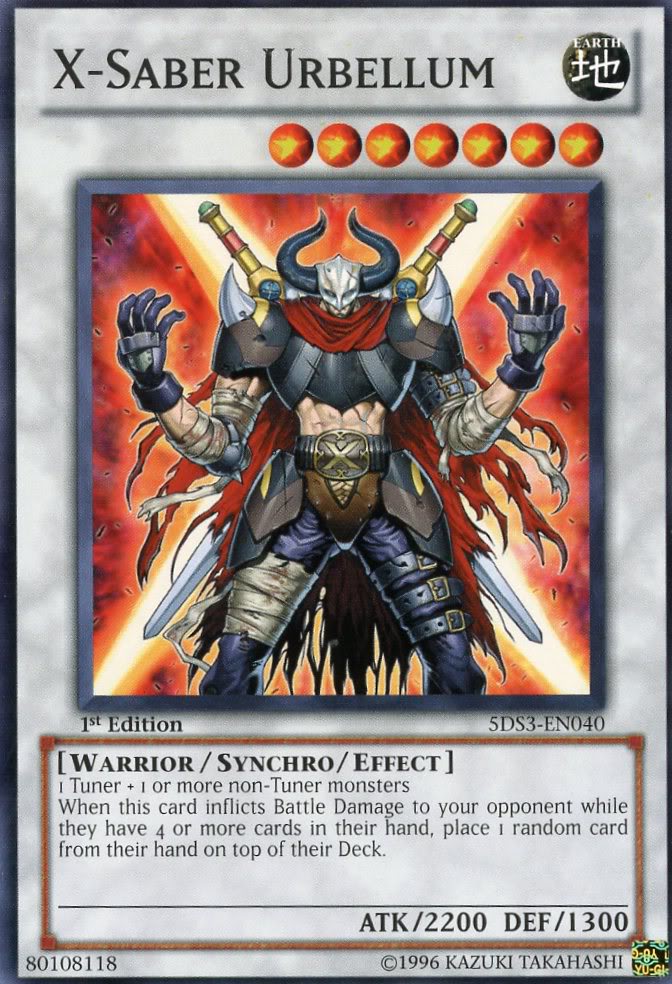 X-Saber Urbellum [5DS3-EN040] Common | Odin's Place