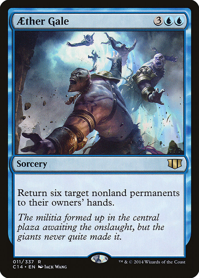 Aether Gale (11) [Commander 2014] | Odin's Place
