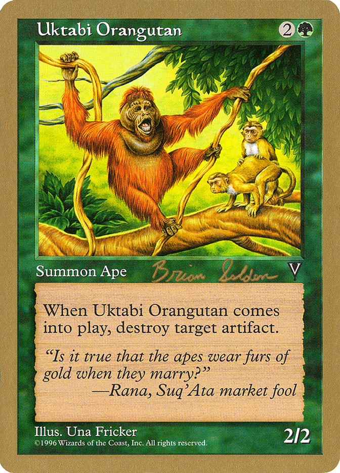 Uktabi Orangutan (Brian Selden) [World Championship Decks 1998] | Odin's Place