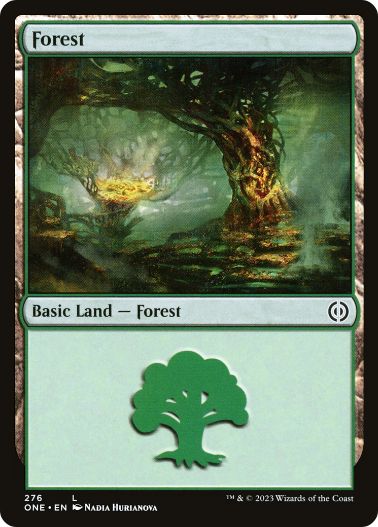 Forest (276) [Phyrexia: All Will Be One] | Odin's Place