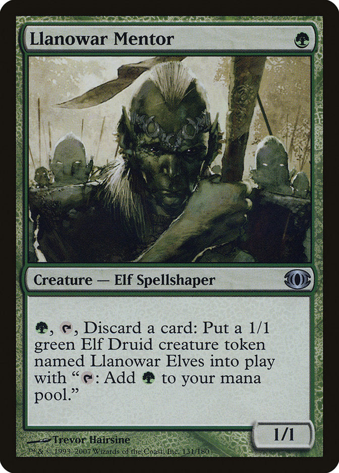 Llanowar Mentor (131) [Future Sight] | Odin's Place