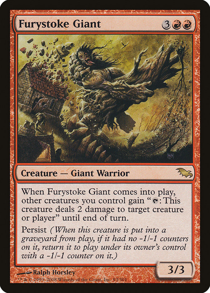 Furystoke Giant (93) [Shadowmoor] | Odin's Place