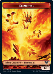 Elemental // Spirit (009) Double-Sided Token [Kamigawa: Neon Dynasty Commander Tokens] | Odin's Place