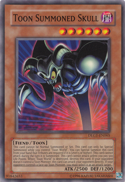 Toon Summoned Skull [DLG1-EN065] Common | Odin's Place
