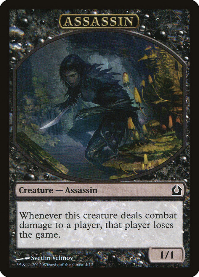 Assassin Token (4) [Return to Ravnica Tokens] | Odin's Place