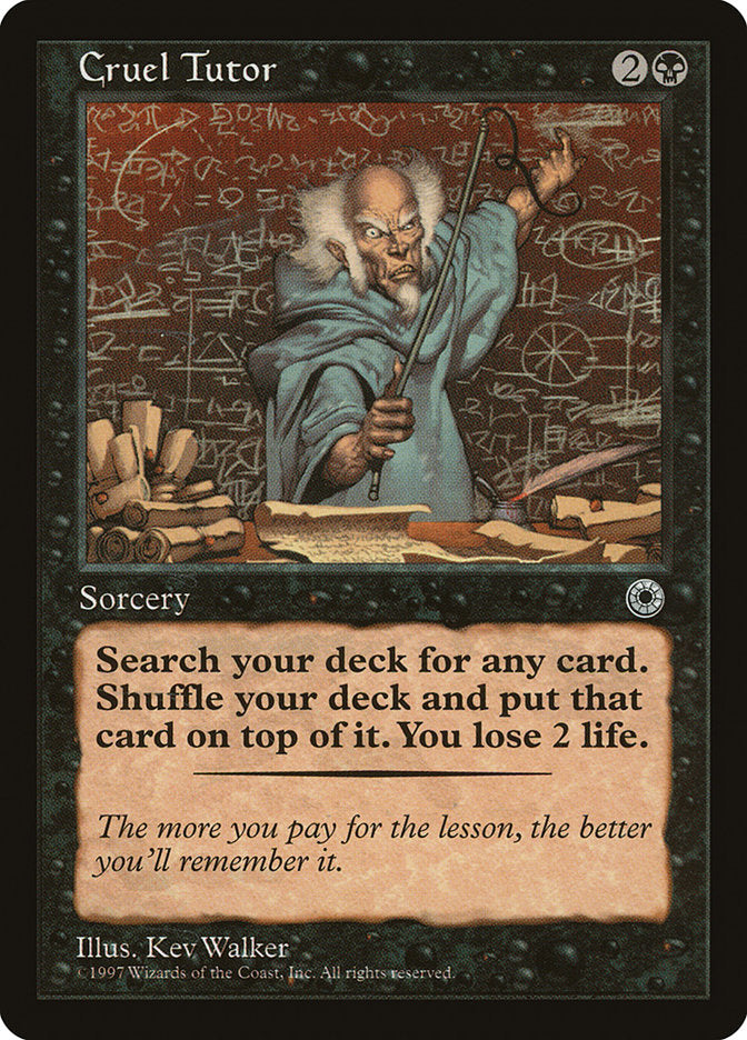 Cruel Tutor (87) [Portal] | Odin's Place