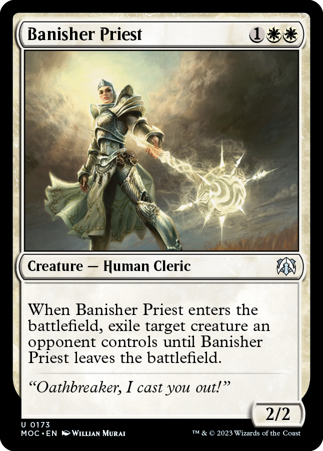 Banisher Priest [March of the Machine Commander] | Odin's Place