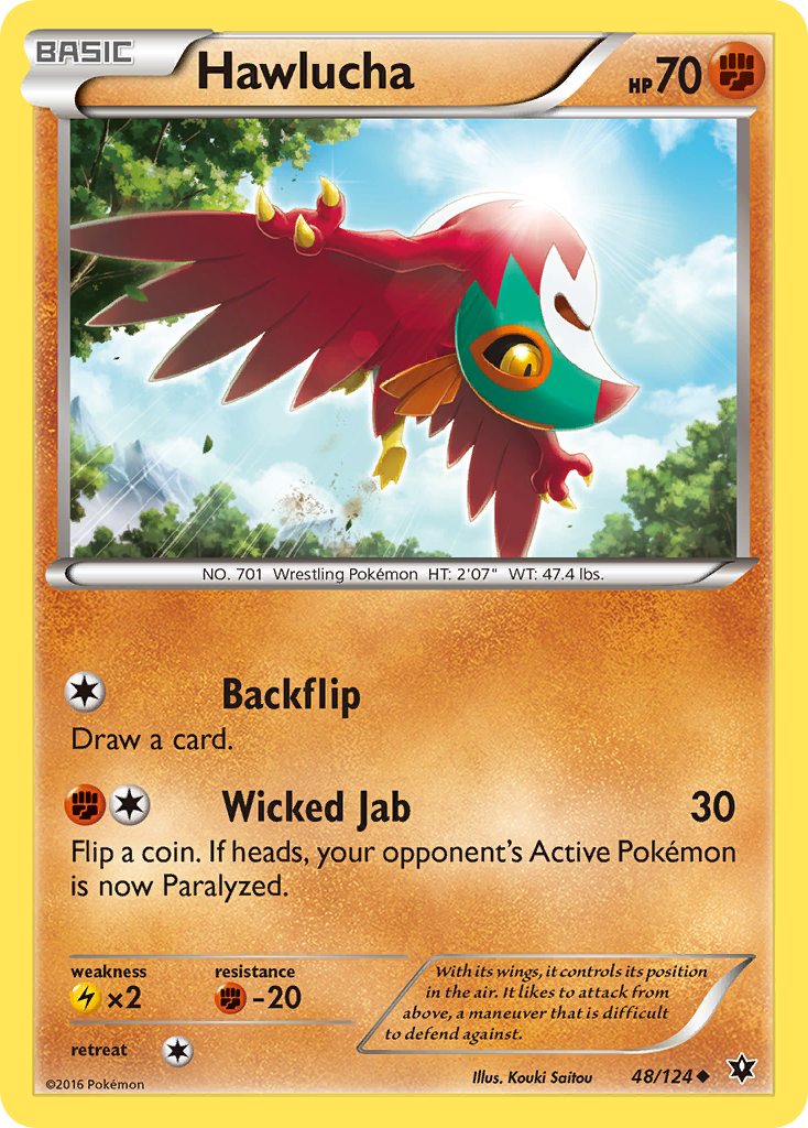 Hawlucha (48/124) [XY: Fates Collide] | Odin's Place