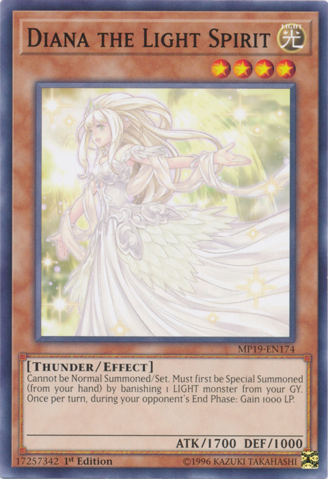 Diana the Light Spirit [MP19-EN174] Common | Odin's Place