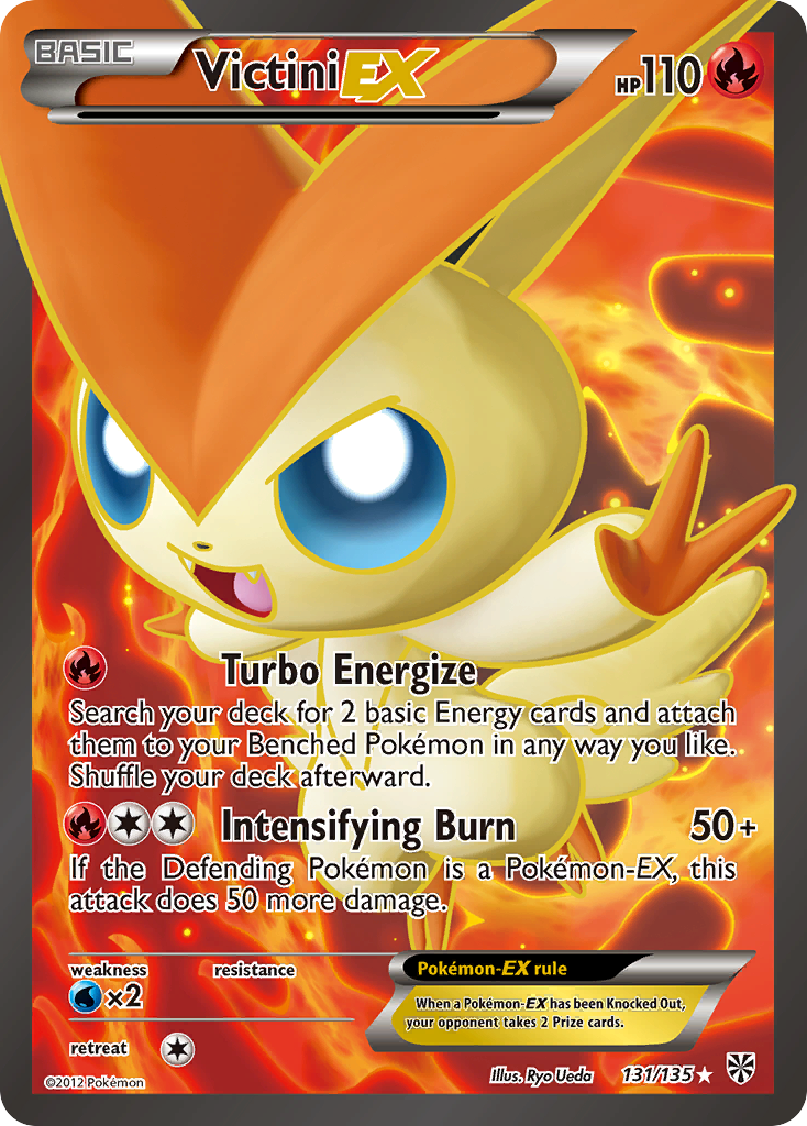 Victini EX (131/135) [Black & White: Plasma Storm] | Odin's Place