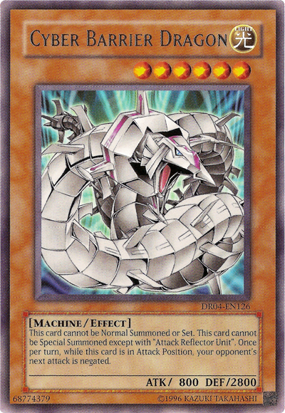 Cyber Barrier Dragon [DR04-EN126] Rare | Odin's Place