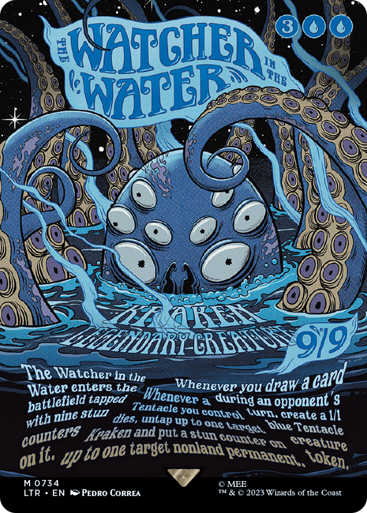 The Watcher in the Water (Borderless Poster) [The Lord of the Rings: Tales of Middle-Earth] | Odin's Place