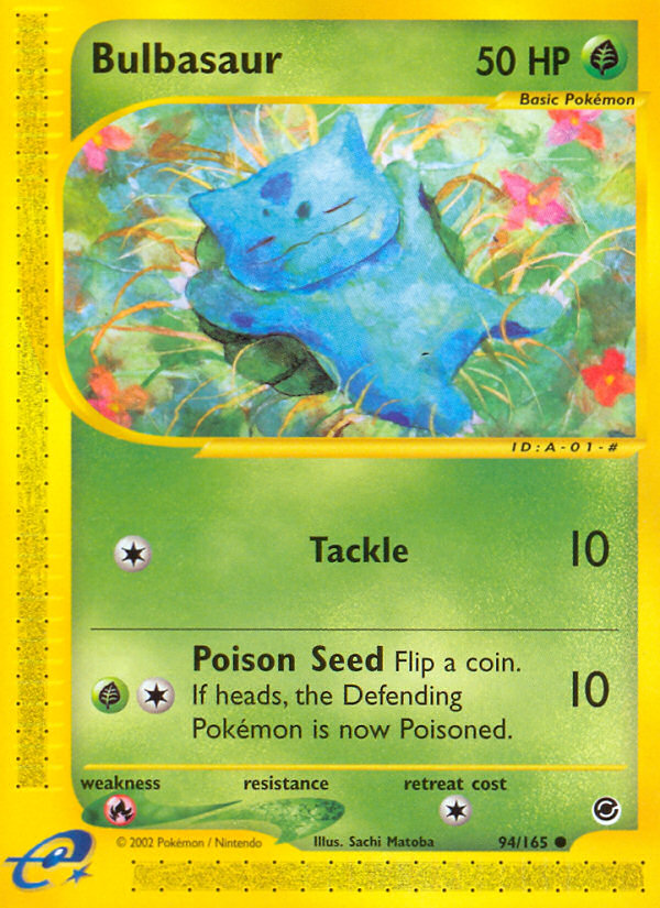 Bulbasaur (94/165) [Expedition: Base Set] | Odin's Place