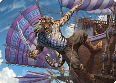 Jedit Ojanen, Mercenary Art Card [Dominaria United Art Series] | Odin's Place