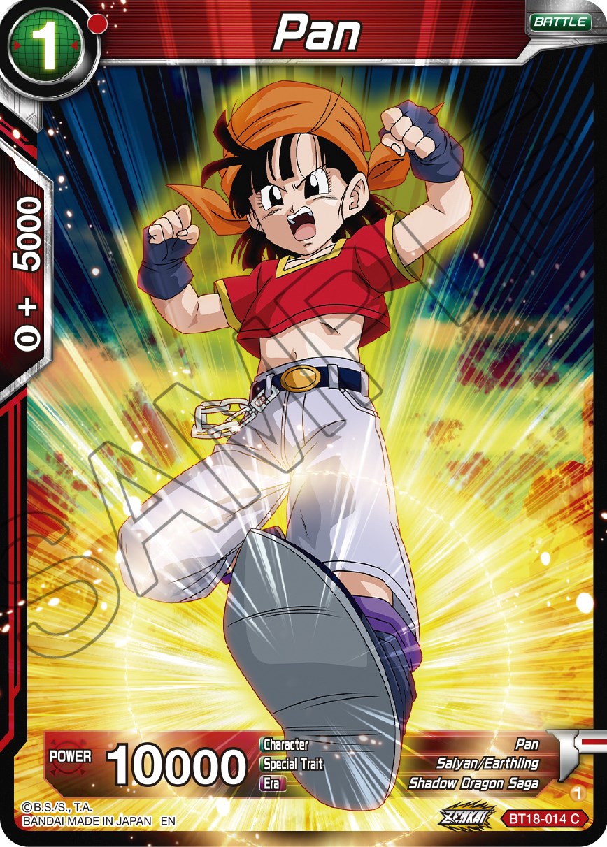 Pan (BT18-014) [Dawn of the Z-Legends] | Odin's Place