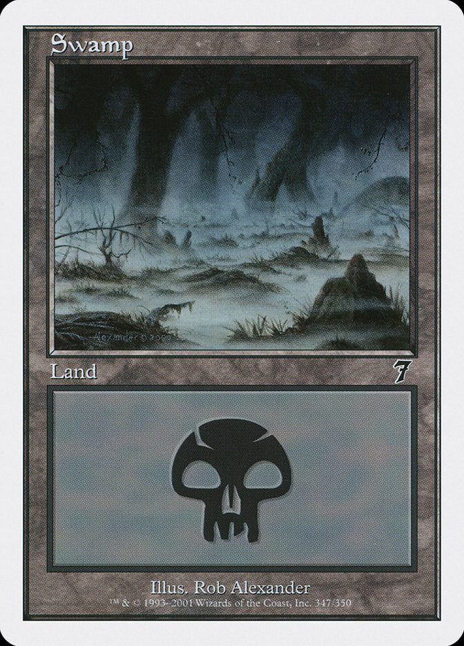 Swamp (347) [Seventh Edition] | Odin's Place