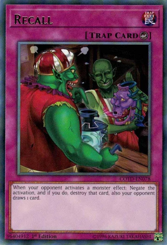 Recall [COTD-EN078] Rare | Odin's Place