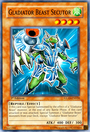 Gladiator Beast Secutor [GLAS-EN024] Common | Odin's Place