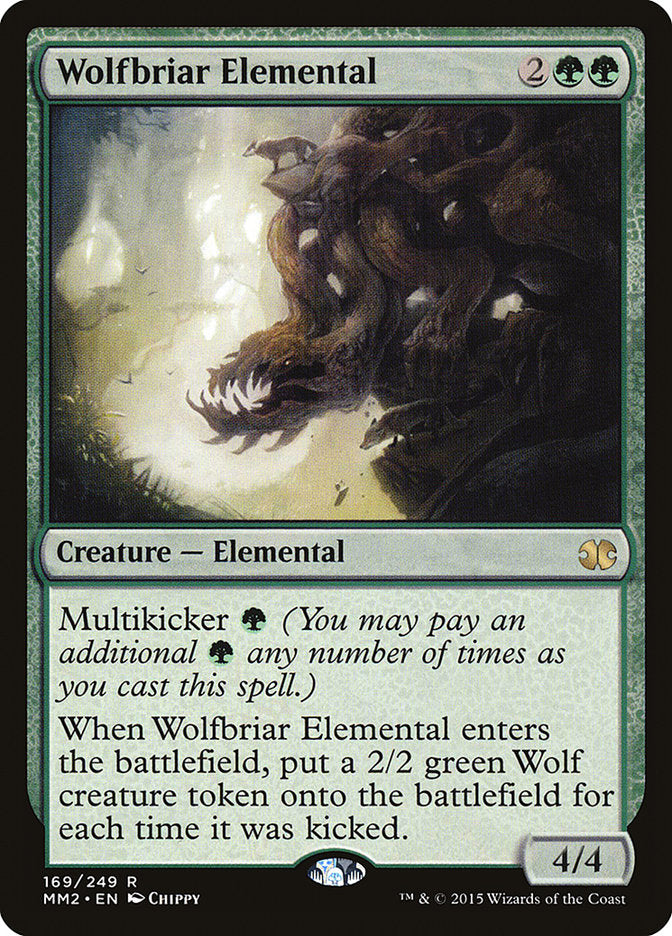 Wolfbriar Elemental (169) [Modern Masters 2015] | Odin's Place
