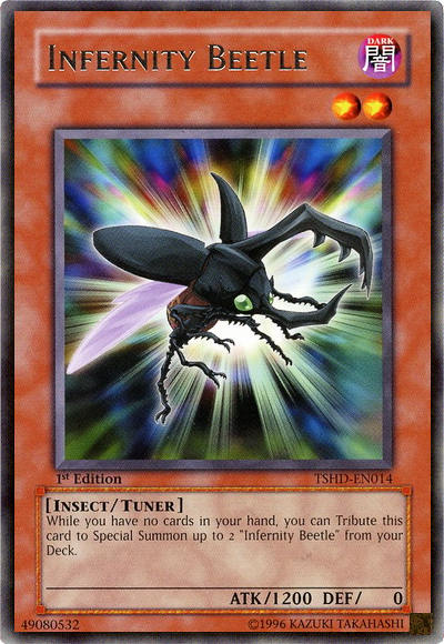 Infernity Beetle [TSHD-EN014] Rare | Odin's Place
