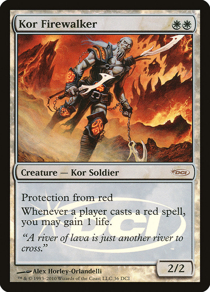 Kor Firewalker (36) [Wizards Play Network 2010] | Odin's Place