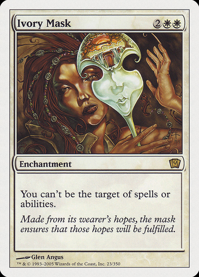 Ivory Mask (23) [Ninth Edition] | Odin's Place