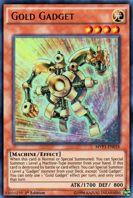 Gold Gadget [MVP1-EN018] Ultra Rare | Odin's Place