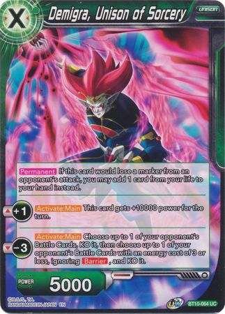 Demigra, Unison of Sorcery (BT10-064) [Rise of the Unison Warrior 2nd Edition] | Odin's Place