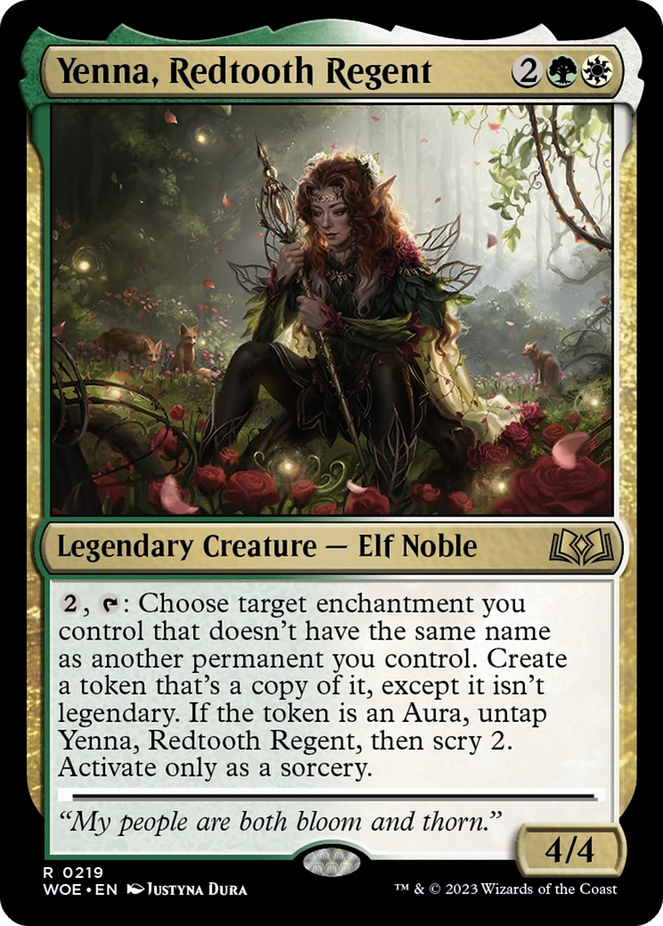 Yenna, Redtooth Regent [Wilds of Eldraine] | Odin's Place