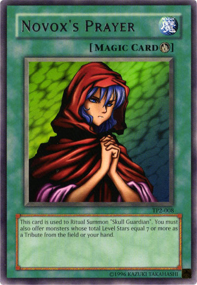 Novox's Prayer [TP2-008] Rare | Odin's Place