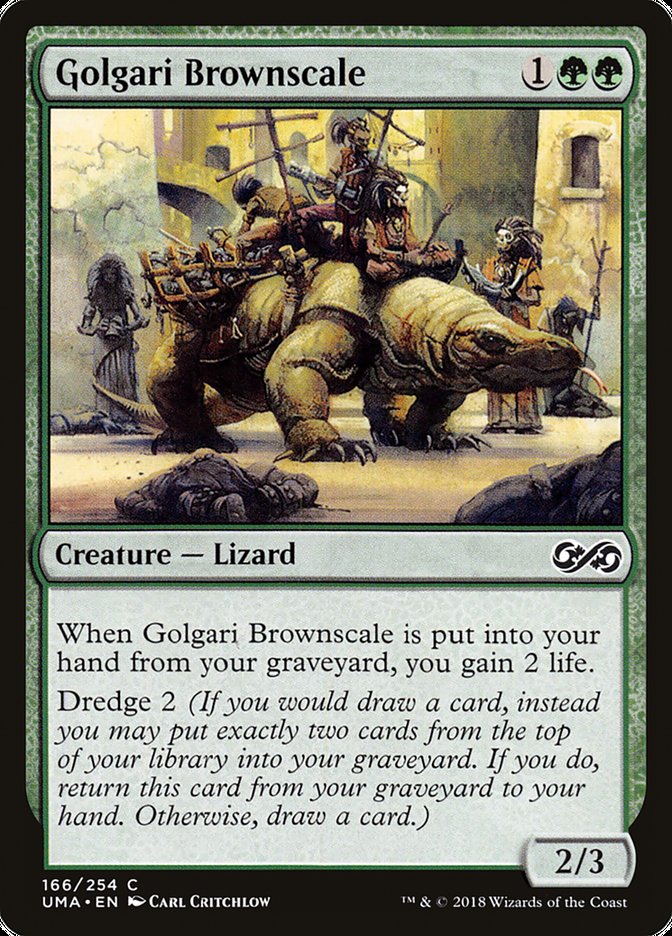 Golgari Brownscale (166) [Ultimate Masters] | Odin's Place