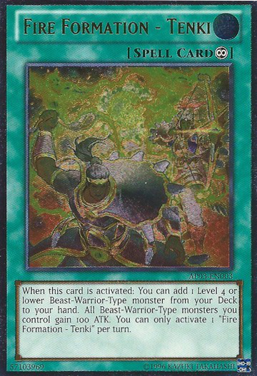 Fire Formation - Tenki [AP03-EN003] Ultimate Rare | Odin's Place