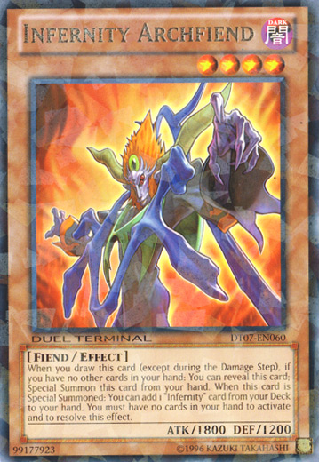 Infernity Archfiend [DT07-EN060] Common | Odin's Place