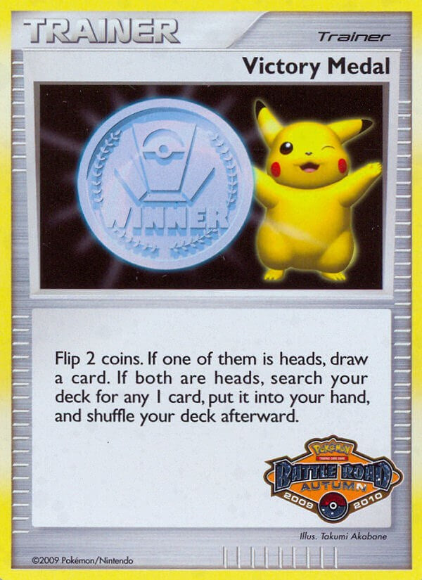 Victory Medal (2009-2010) (Battle Road Autumn) [League & Championship Cards] | Odin's Place