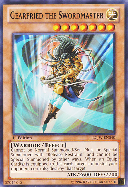 Gearfried the Swordmaster [LCJW-EN040] Common | Odin's Place