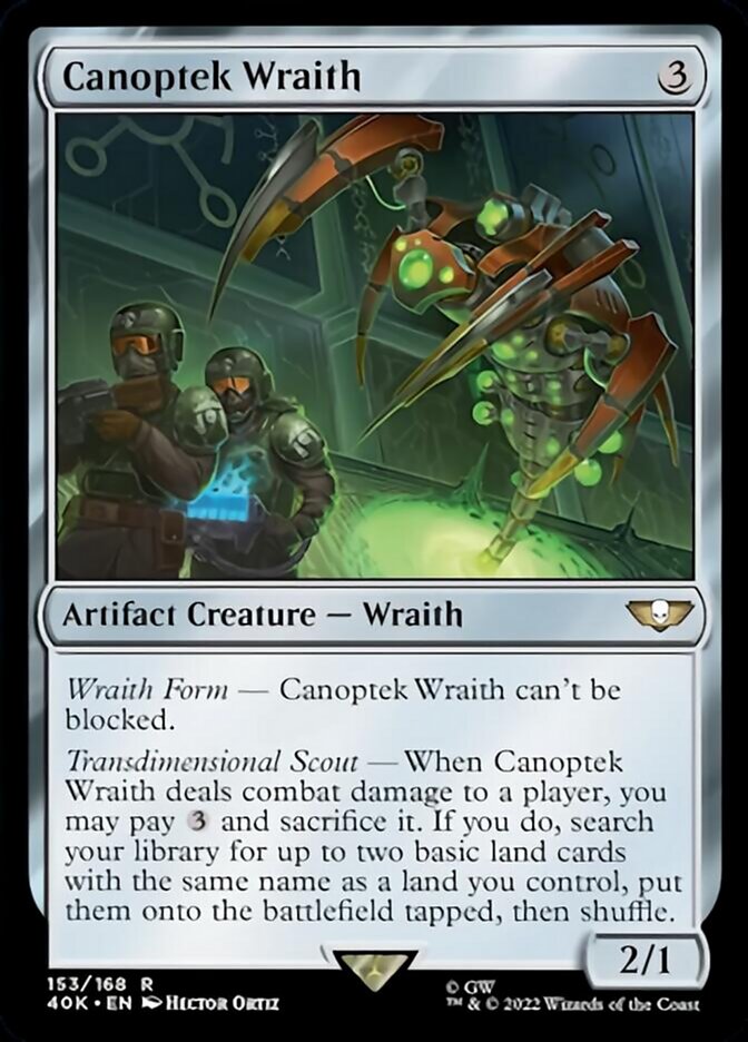 Canoptek Wraith [Warhammer 40,000] | Odin's Place