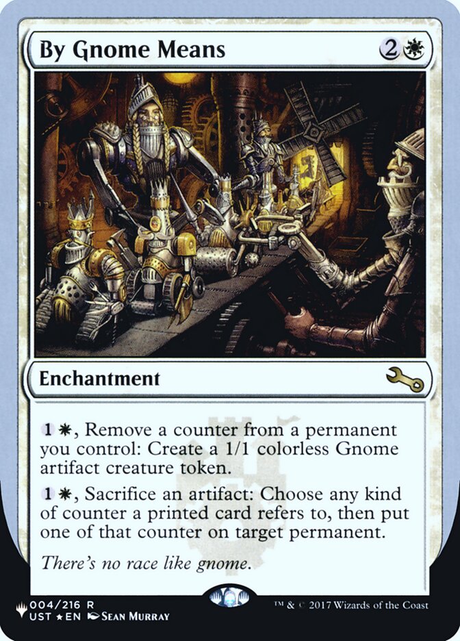 By Gnome Means (Unfinity Foil Edition) [The List] | Odin's Place