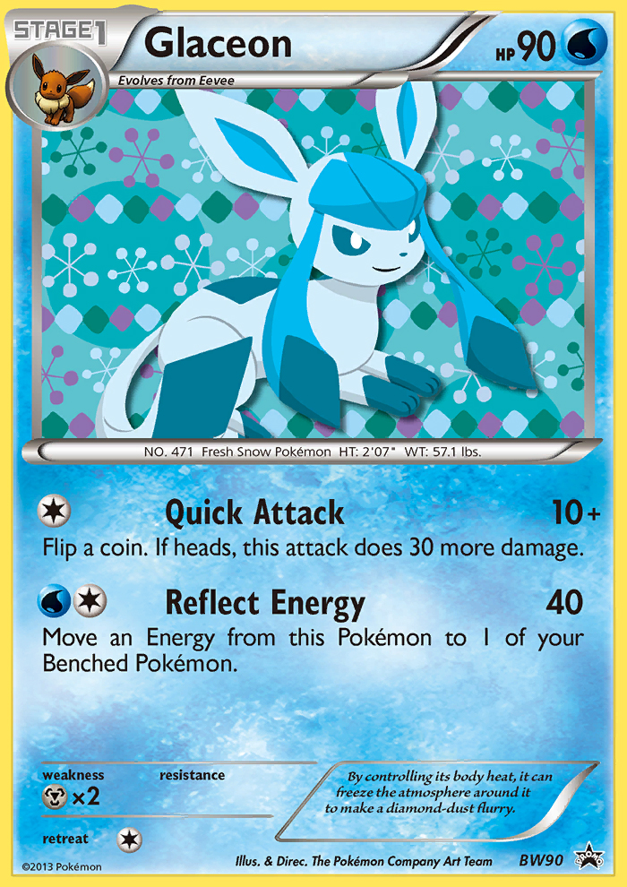 Glaceon (BW90) [Black & White: Black Star Promos] | Odin's Place