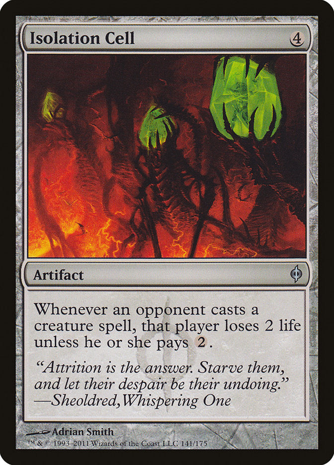 Isolation Cell (141) [New Phyrexia] | Odin's Place