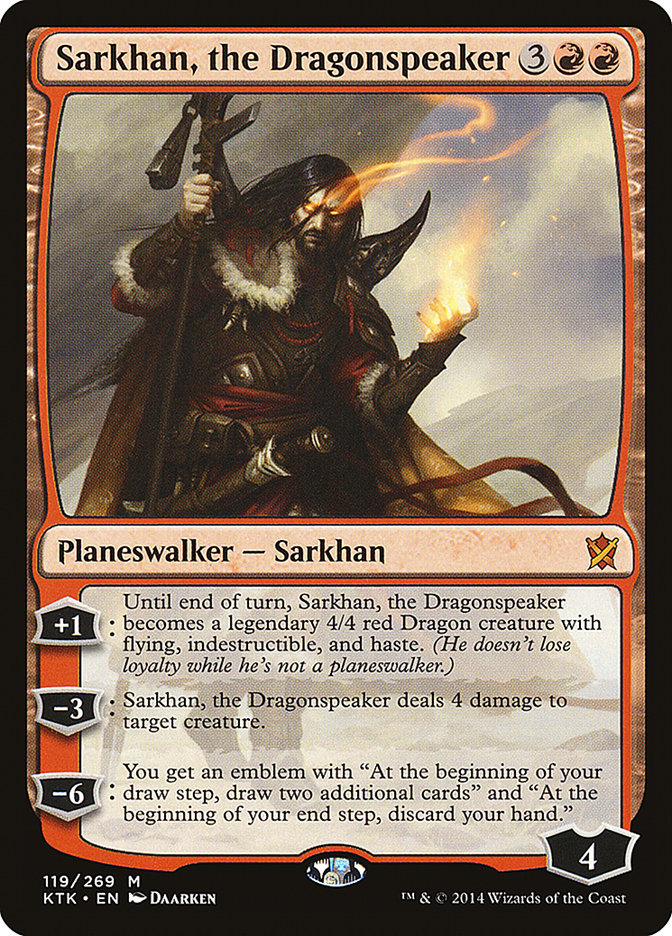 Sarkhan, the Dragonspeaker (119) [Khans of Tarkir] | Odin's Place