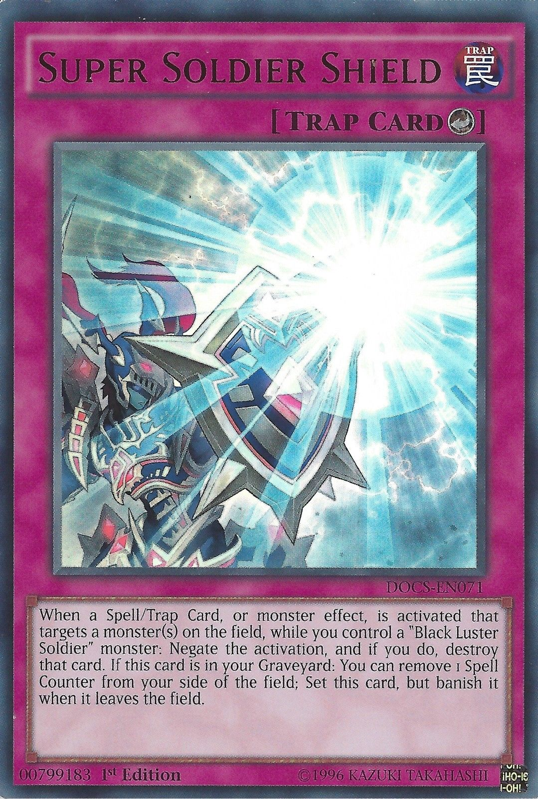 Super Soldier Shield [DOCS-EN071] Ultra Rare | Odin's Place