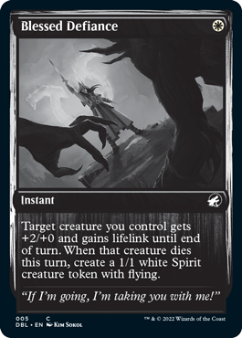 Blessed Defiance [Innistrad: Double Feature] | Odin's Place