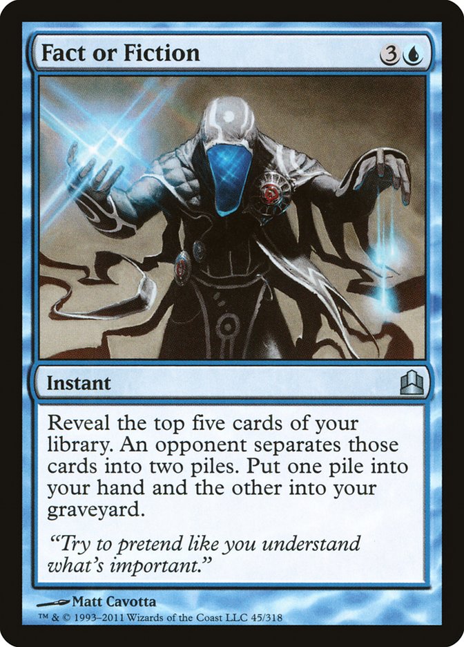 Fact or Fiction (45) [Commander 2011] | Odin's Place